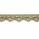 Bavlněná paličkovaná krajka 2024/32mm len/5m