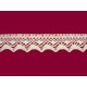 Bavlněná paličkovaná krajka 2070/40mm smetanová/5m