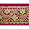 Bavlněná paličkovaná krajka 2042V/105mm ecru/5m