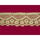 Bavlněná paličkovaná krajka 2073/50mm ecru/5m