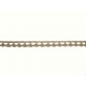 Bavlněná paličkovaná krajka 2074A/8mm lněná/5m